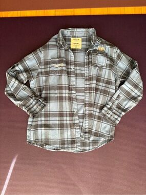 Cakeworthy fantastic four herbie plaid flannel